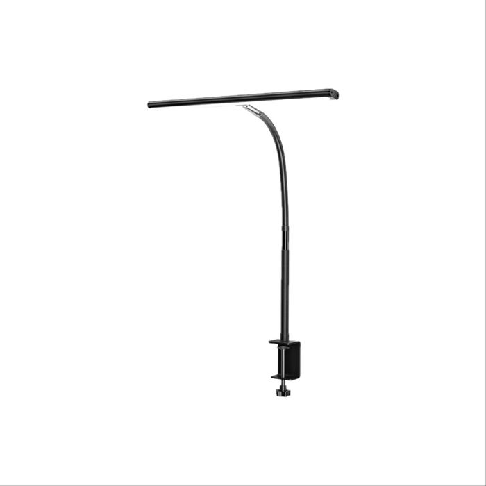 Настольная лампа с гибкой ножкой и креплением | 42 см | LED