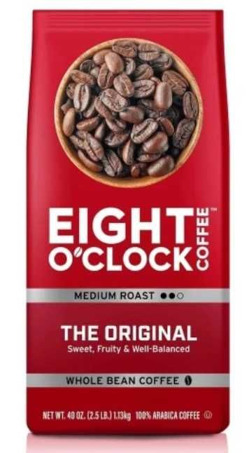 Продаётся зерновой кофе из Америки (Eight o'clock) (1.13 кг)