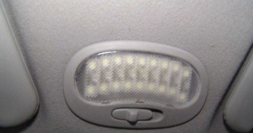 Плафон свет в салон машины на потолок на Матиз Мх Бест Нексиа 3 Кореа.