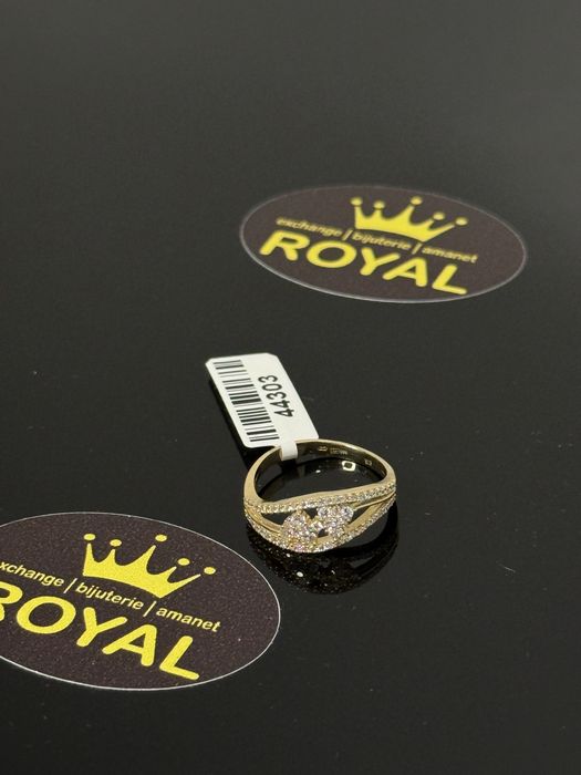 Bijuteria ROYAL : Inel AUR 14K NOU / 2.21 GR