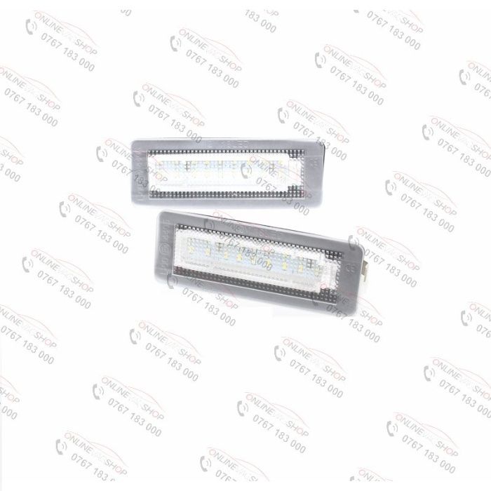 Lampi LED numar Smart Fortwo 451 2007-2014