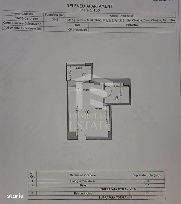 Garsonieră modernă Militari Residence | Etaj 5 | Bloc 2020 | Mobilată