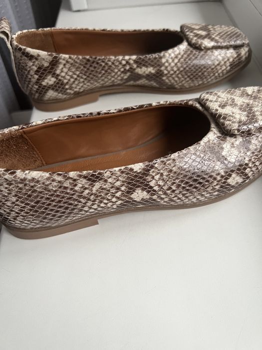 Продам балетки летние кожа