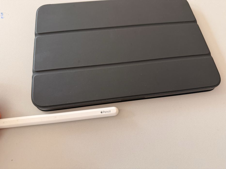 Pachet iPad Mini 6 (Gen 6) Space Gray 64GB WiFi + Apple Pencil 2 + Husă Apple Smart Folio