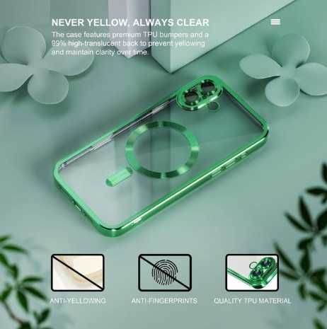 Husa iPhone 16 Plus Magsafe, Protectie Camera,Luxury Premium