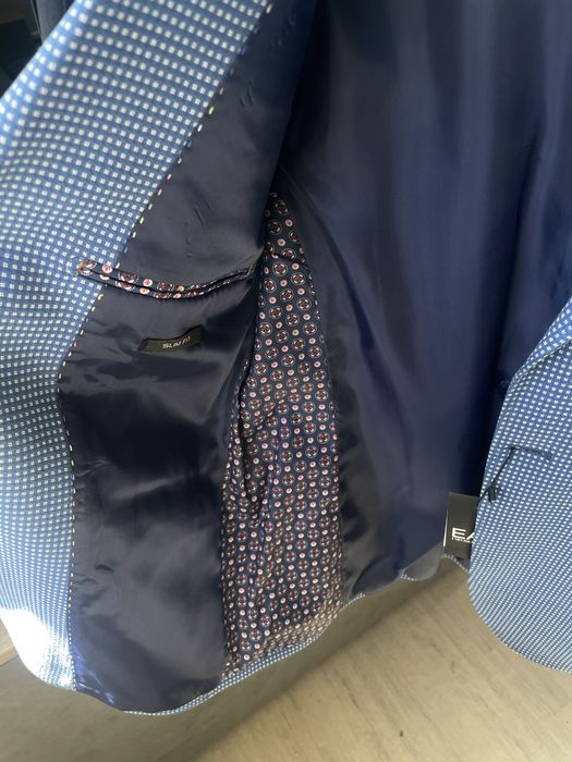 Мужской пиджак слим фит