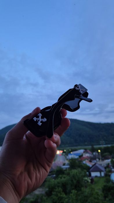 Ochelari de soare Off White negri