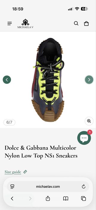 Кроссовки Dolce Gabbana. Кеды. Обувь.