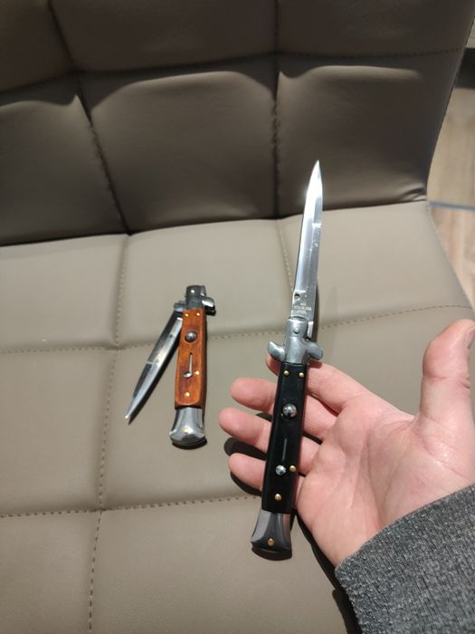 Stileto Briceag cu buton automat 24cm