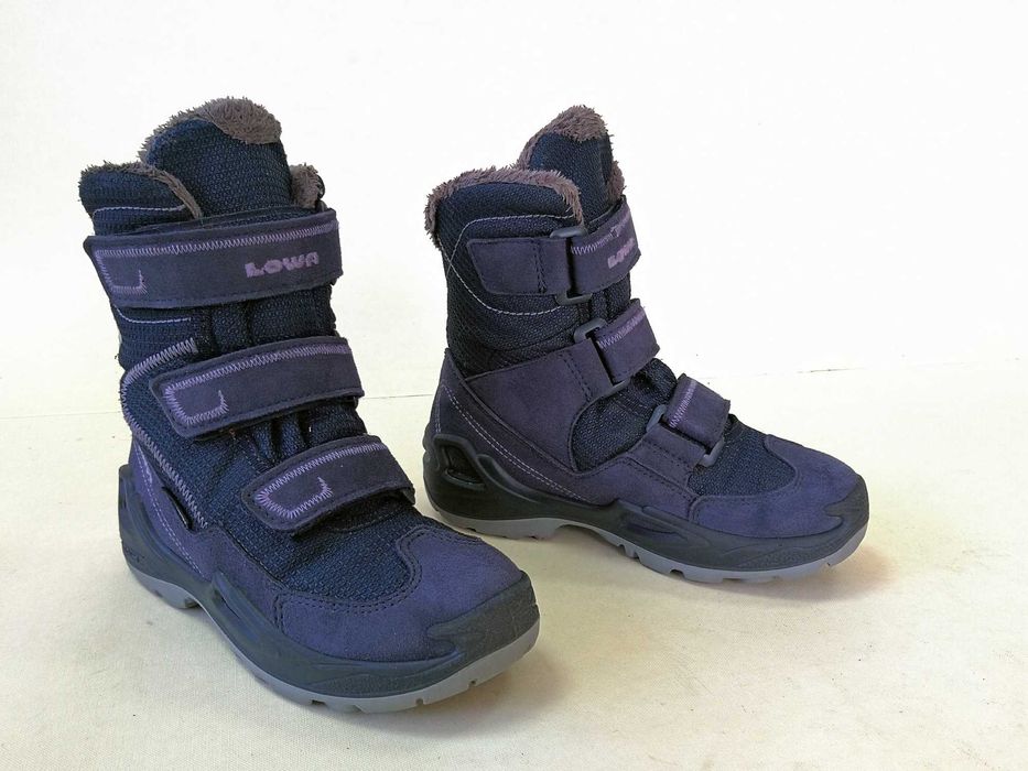 Bocanci copii  29 30 Lowa Goretex  ghete munte Moonboot imblaniti