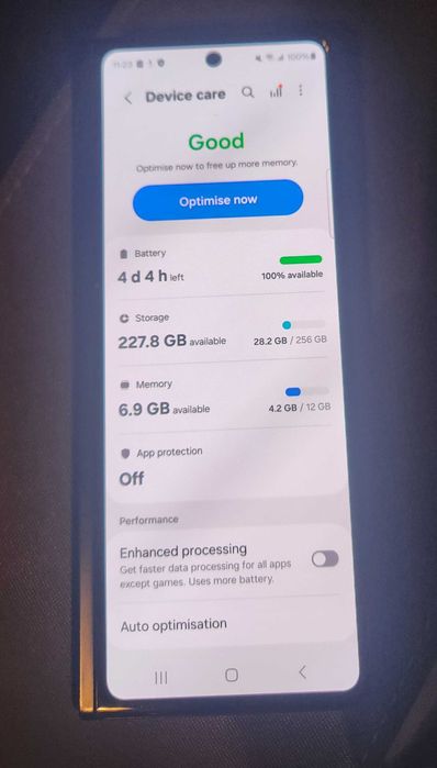 Z fold 3 negru 256GB display nou