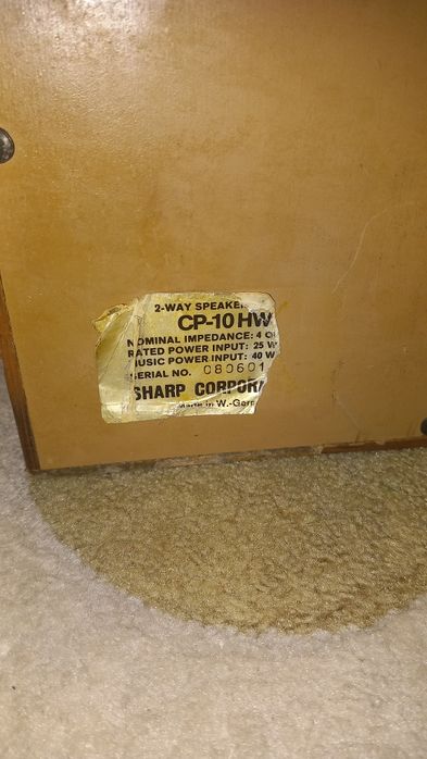 Boxe Sharp Originale