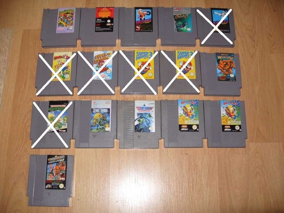 Игри за Nintendo NES Част 1 - 25 € за брой