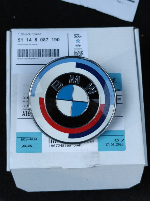 Siglă aniversară BMW