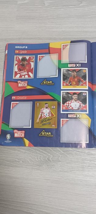 Album FIFA world cup 2024 incomplet+stikere