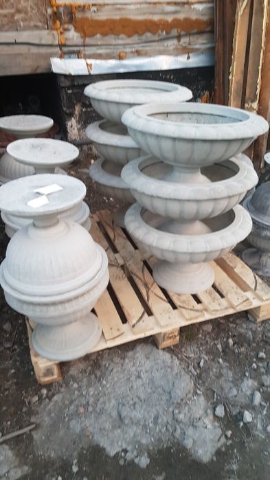 Вазоны из бетона