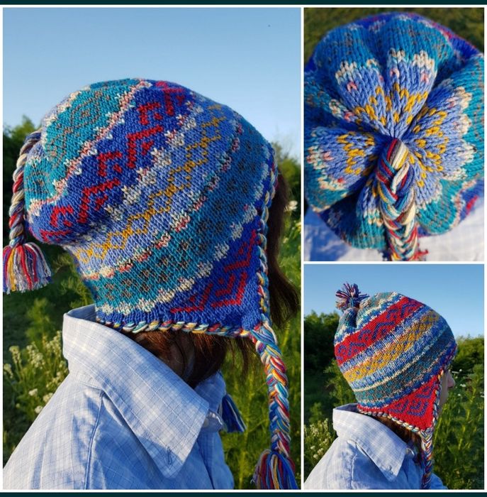 Яркая шапка для ярких людей