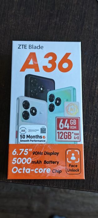 ZTE Blade A36 black