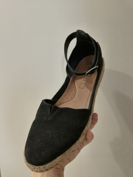 Espadrile piele naturala 37