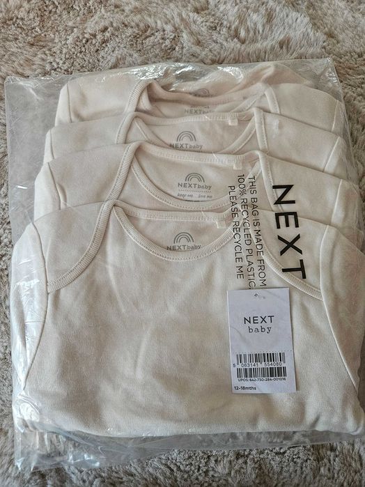 Бебешки бодита Next с дълъг ръкав 12-18м. 86см