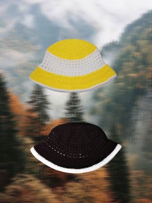 Вязаная панама/ шапка