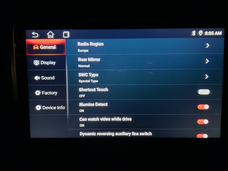 Навигация за пасат б6- 10 инча passat b6