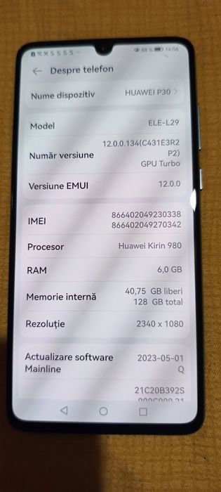 Huawei P30 smartphone