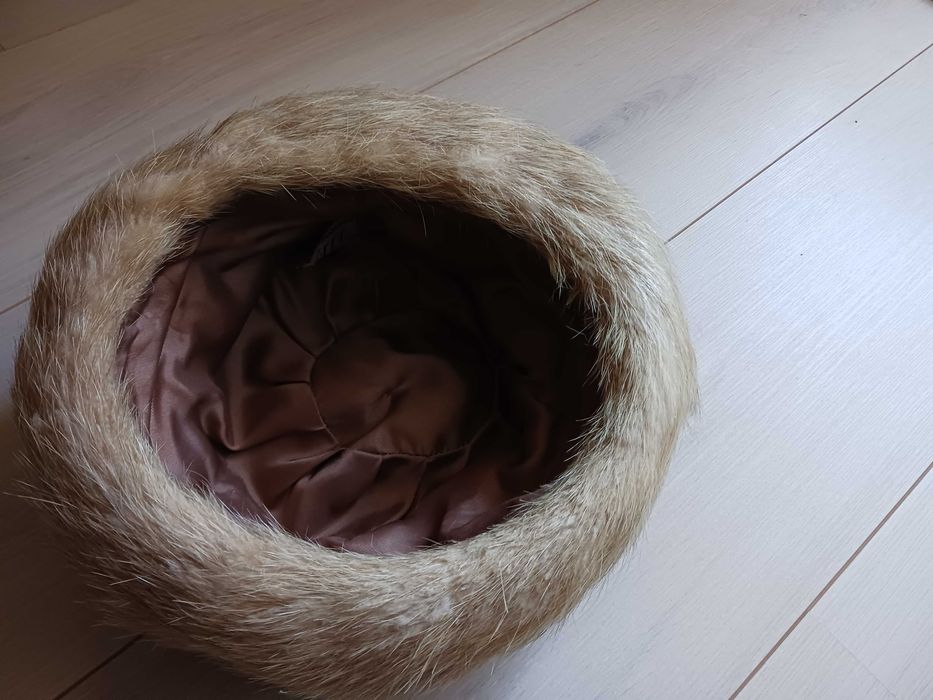 Caciula blana naturala