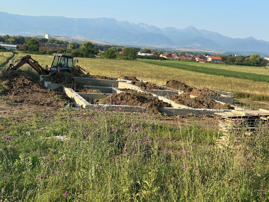 Teren + fundație + proiect casă | 773 mp | Hațeg | Gata de construit