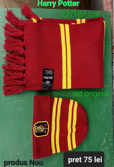 Set Fular si Caciula HarryPotter