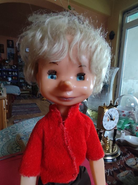 Уникална кукла от съветския съюз Буратино