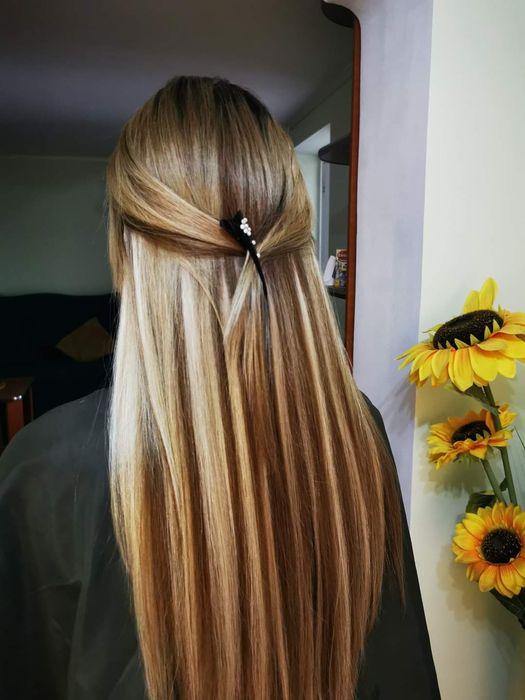 Aplic extensii, orice tip, și  keratina BRAZILIANA.PRETURI MICI!