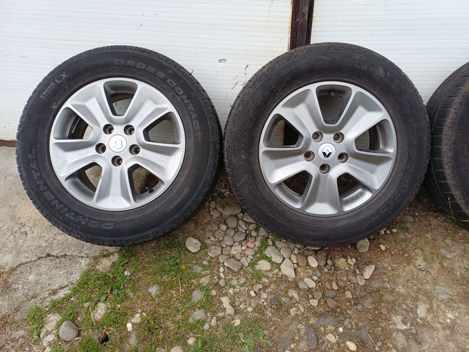 Jante aliaj 16"orig.DACIA DUSTER anv.Vara Continental 215/65/16