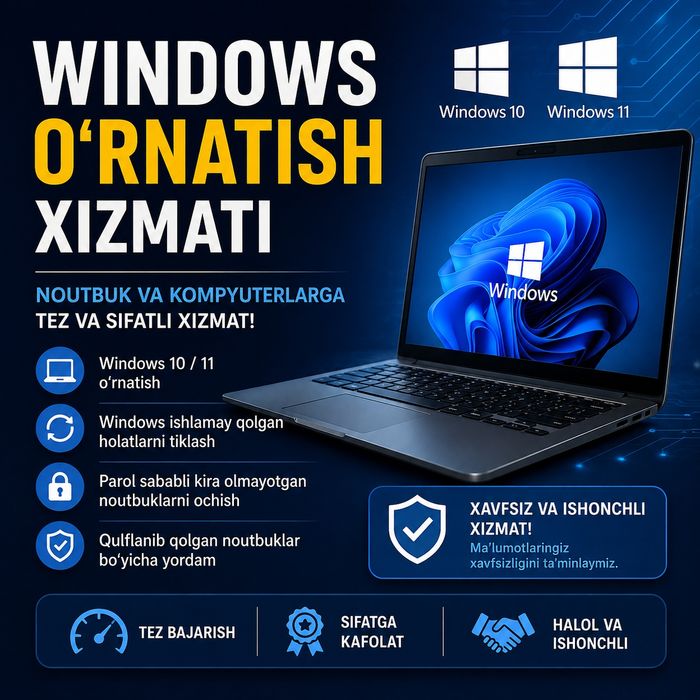 Windows o'rnatish xizmati