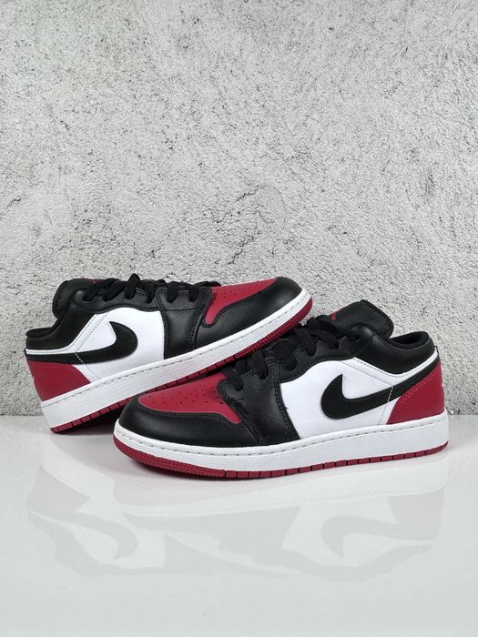 Air Jordan 1 Low Bred Toe 2.0
