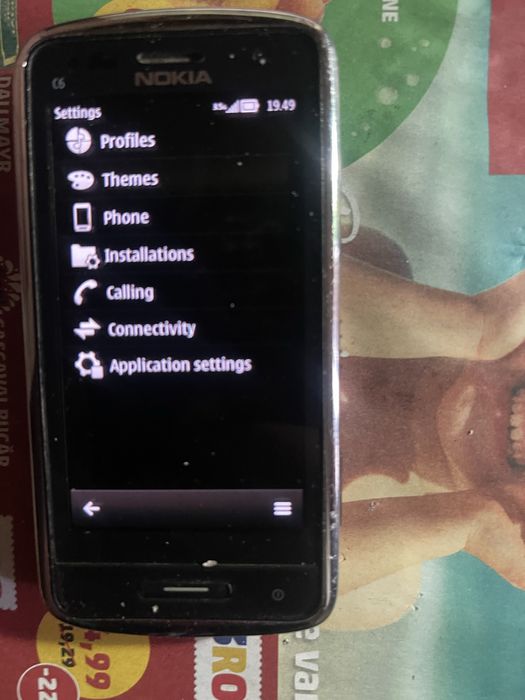 telefoane de colectie nokia  C6-01 si nokia N73