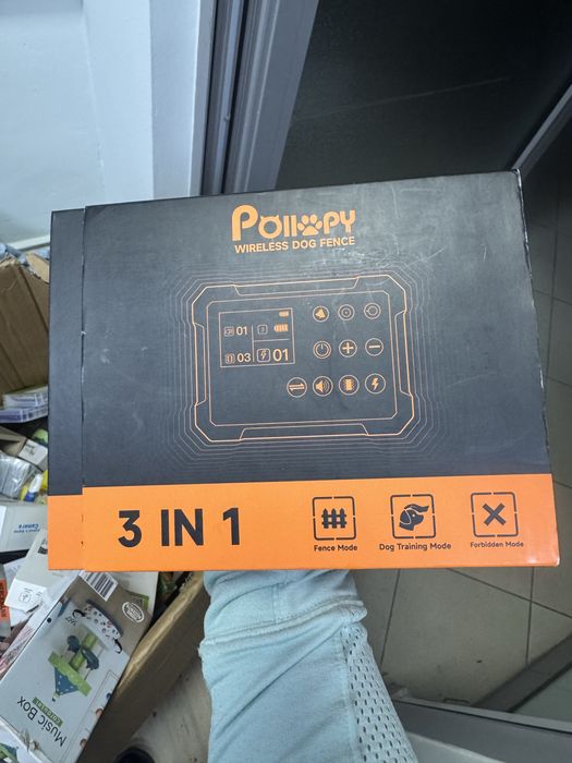 Безжична система за огради за кучета, 3-в-1 система