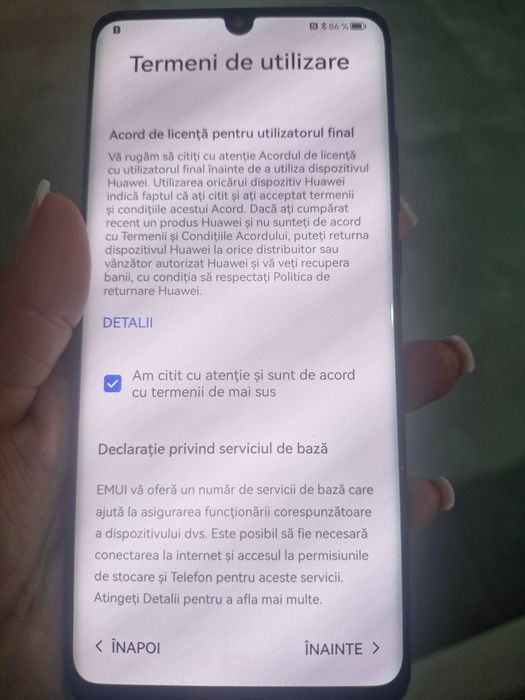 Vand telefon Huawei P30 Pro