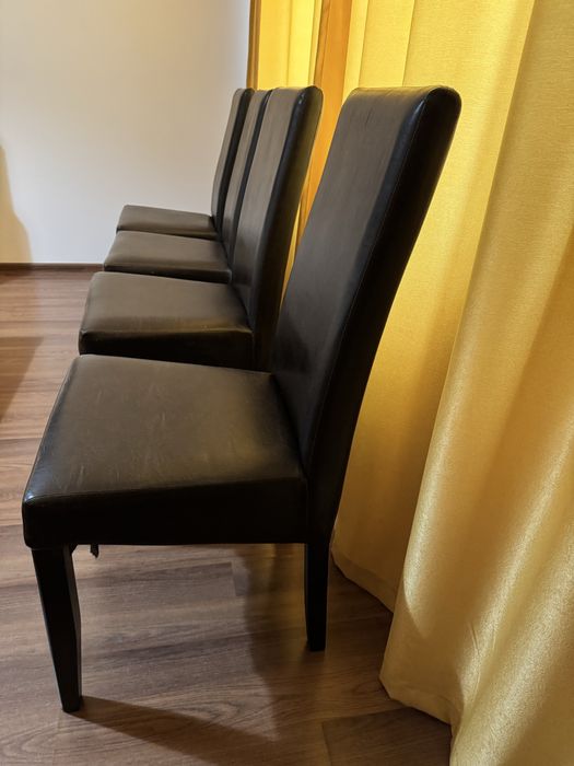 Set 4 scaune negre