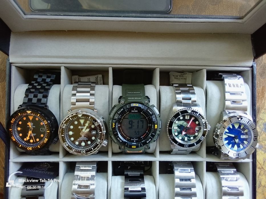 КОЛЕКЦИЯ/10-броя Хомиджи на Seiko Monster invicta Casio Pro trek