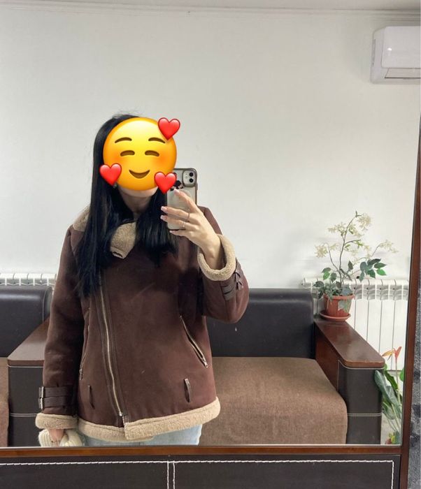 Куртка дубленка б/у