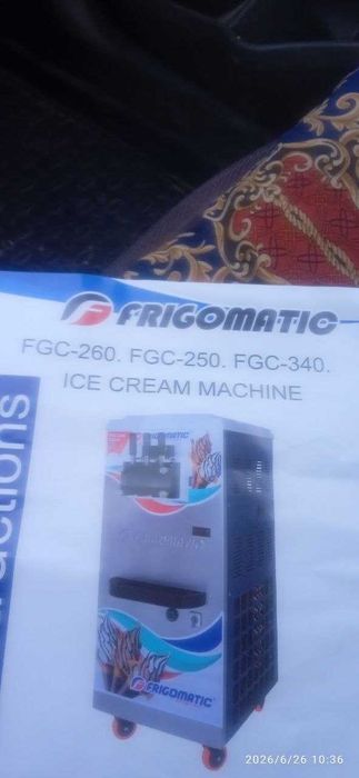 Muzqaymoq aparat Freezer sotiladi
