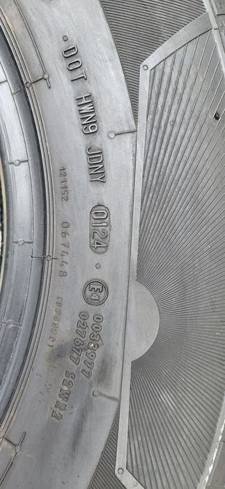 2 anvelope 225 75 16 Cp Continental vanco 2024 8,8mm top