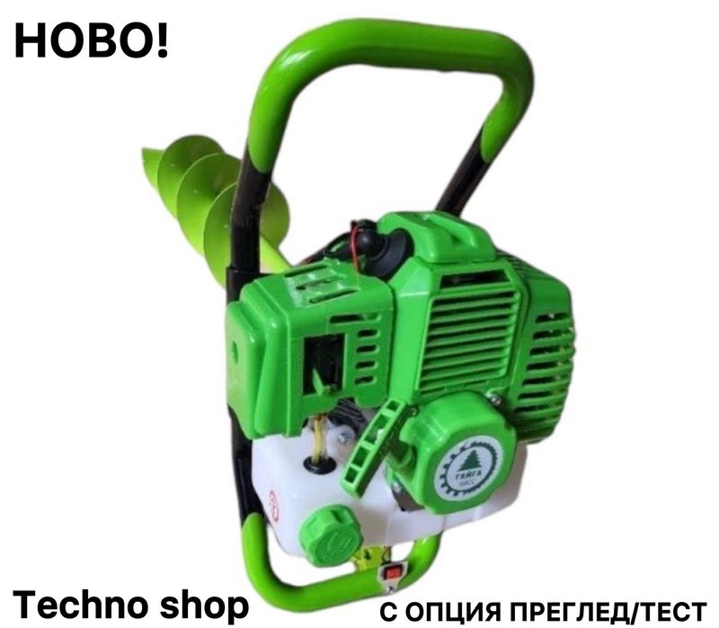 Бензинов моторен свредел Тайга 52 куб.