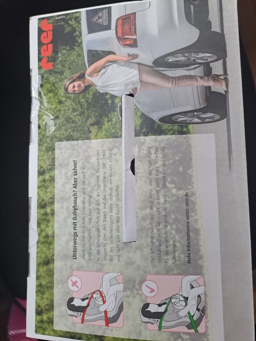 НОВ! Колан за шофиране за бременни Reer