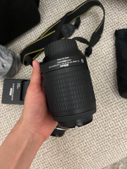 Фотоаппарат Nikon D3200+2 объектива