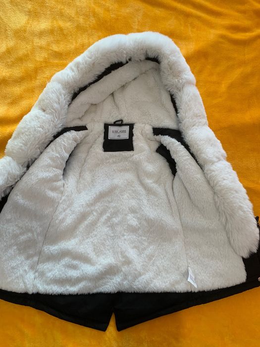 Зимно яке за момиче с пух