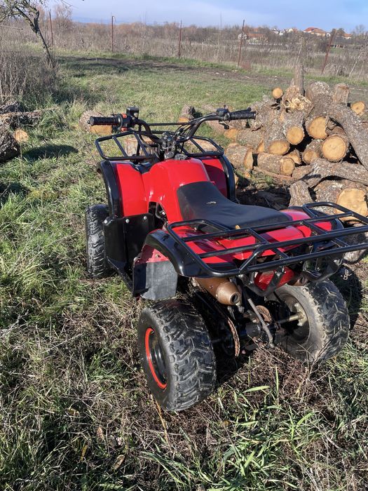 Atv 125 cc  merge foarte bine