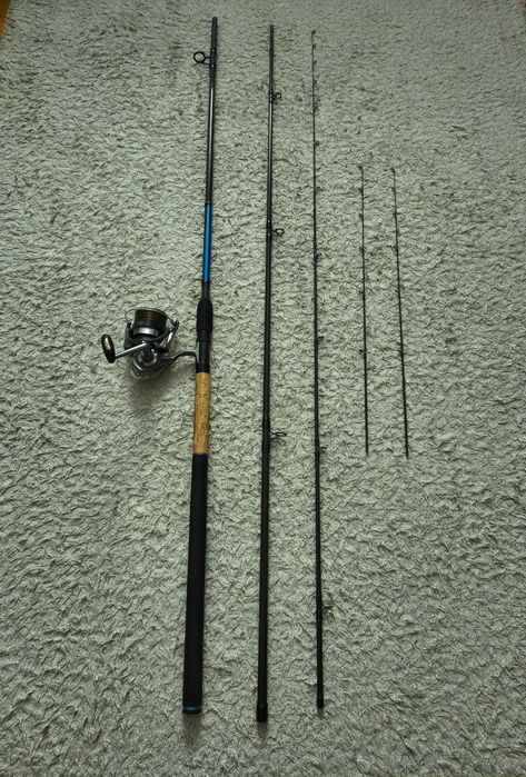 Combo feeder Daiwa N'Zon Light/Medium 3.90m + Mulineta Daiwa N'Zon Lt 6000ss