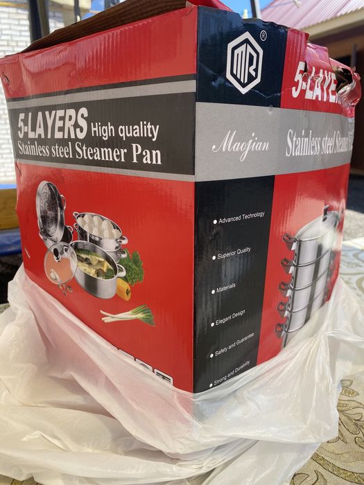 Новая мантоварка 28 см